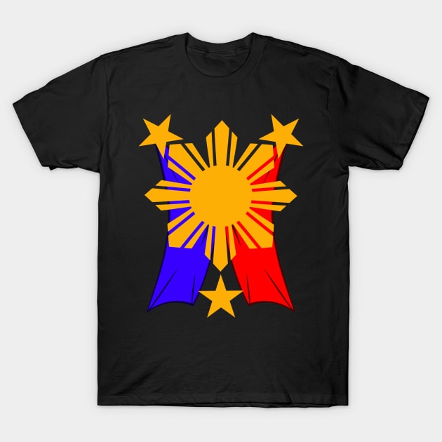 Philippine 3 Stars and a Sun T-Shirt by Isuotmo